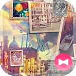 Logo of Italian Postcard Theme android Application 